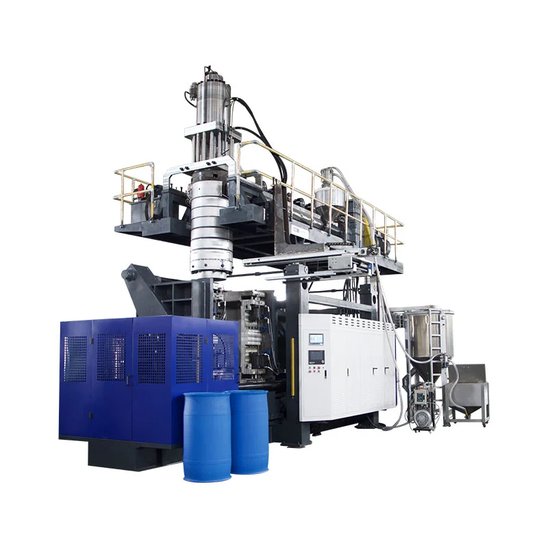 KGB200L/LP 250L केमिकल ड्रम ब्लो मोल्डिंग मशीन: संपूर्ण 220L ड्रम सेल तयार करा KGB200L/LP 250L केमिकल ड्रम ब्लो मोल्डिंग मशीन: संपूर्ण 220L ड्रम सेल तयार करा