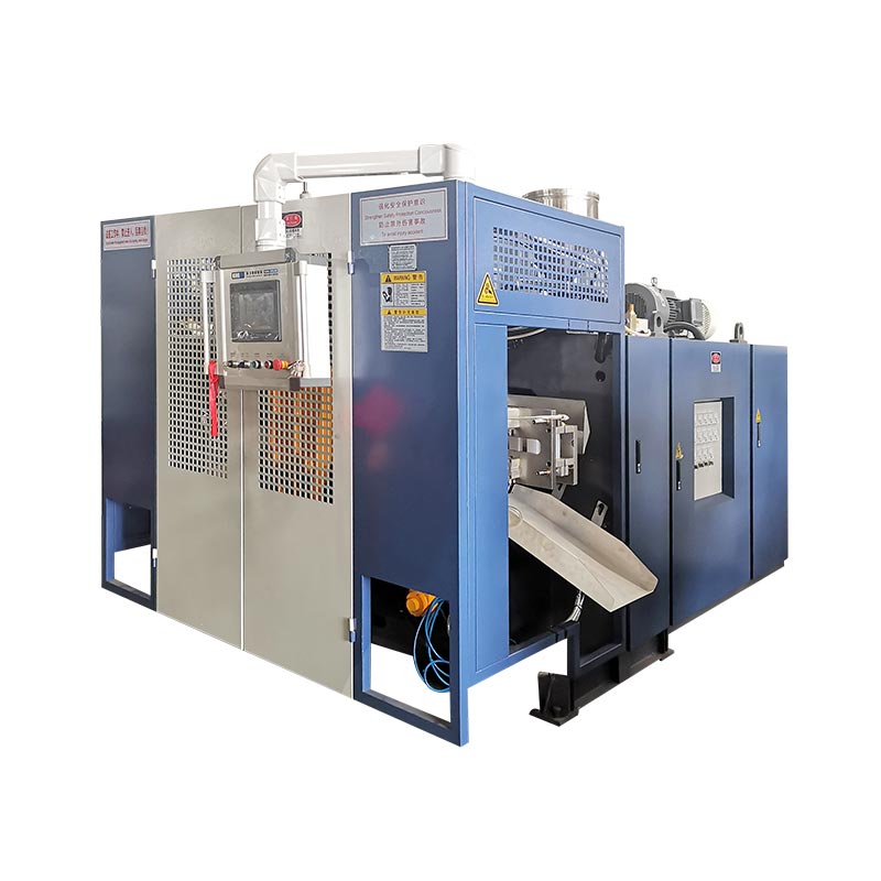 Continuous blow molding machine